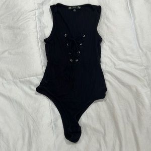 Lace Up Bodysuit